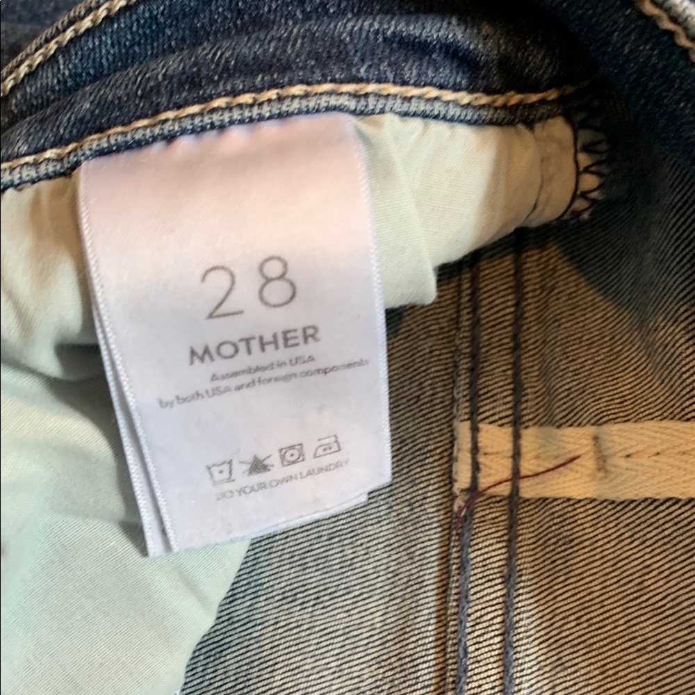 MOTHER The Hustler Roller Skimp Caving In Jean - Picture 5 of 6
